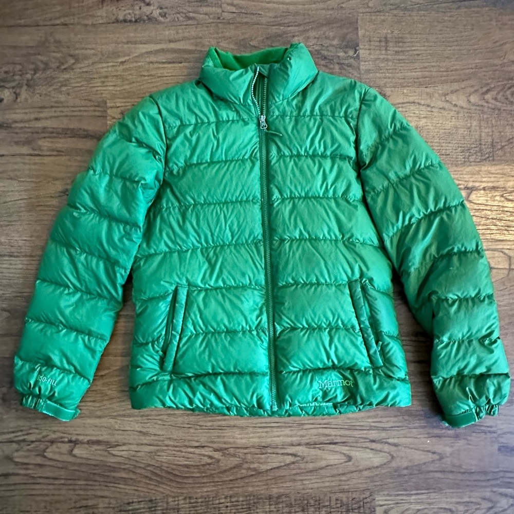 Marmot 650 fill puffer jacket - women’s size medium